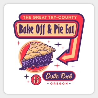 The Great Tri County Bake Off and Pie Eat Magnet